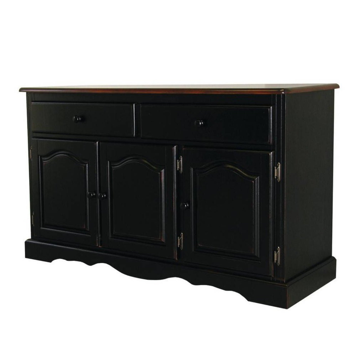 Sunset Trading Black Cherry Selections Treasure Buffet | Antique Black and Cherry -  DLU-22-BUF-BCH