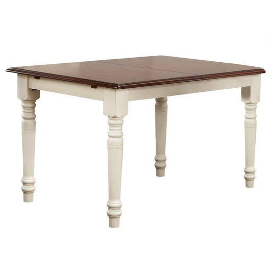 Sunset Trading Andrews 5 Piece 60" Rectangular Extendable Dining Set - PK-ADW3660-C30-AW5P