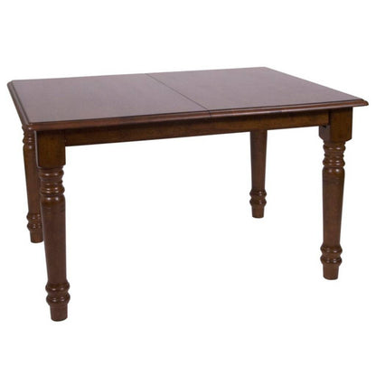Sunset Trading Andrews 5 Piece 60" Rectangular Extendable Dining Set - PK-ADW3660-C30-CT5P