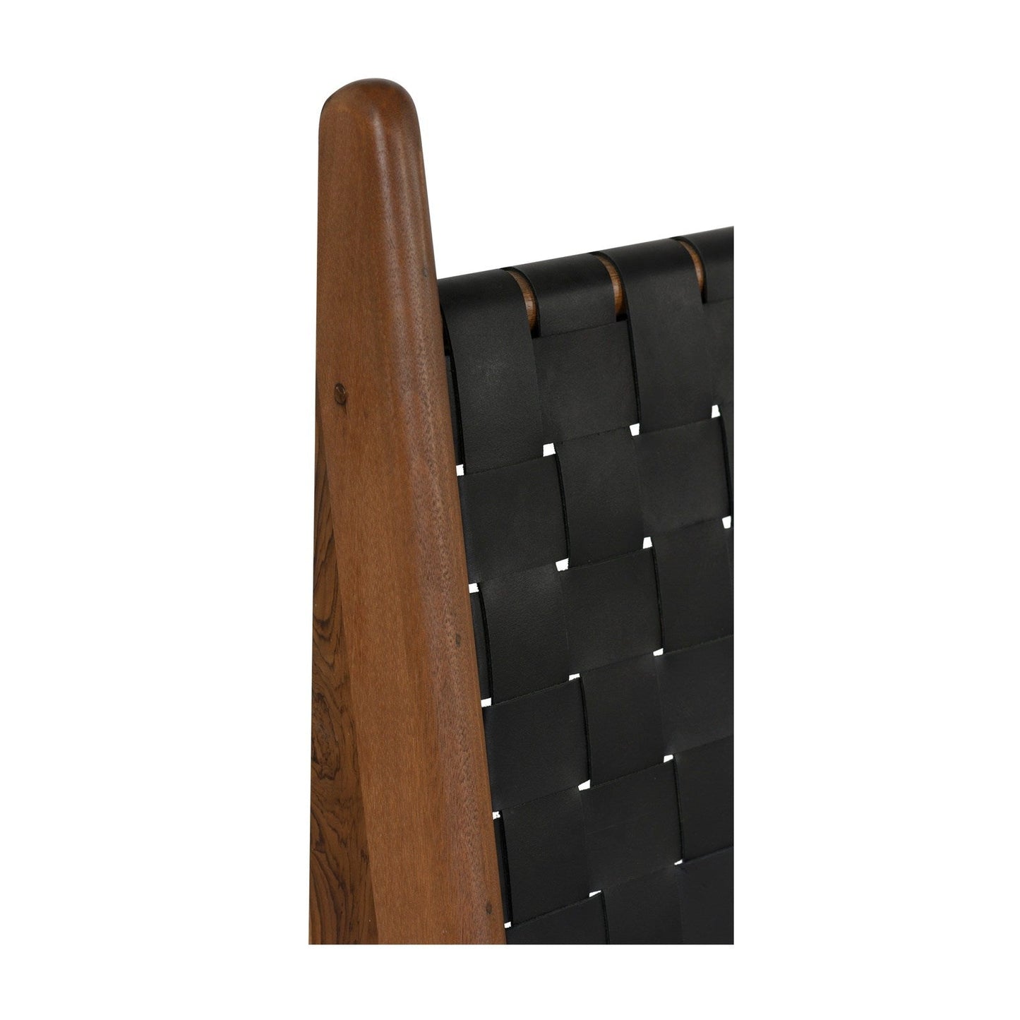 Union Home Cove King Bed - Black Leather -  BDM00061