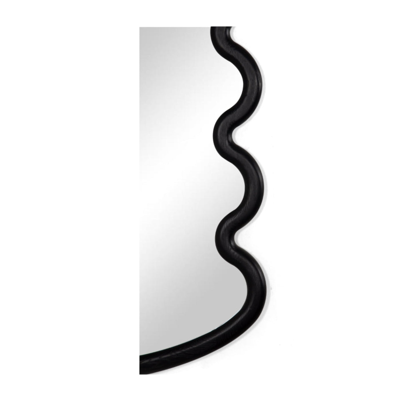 Union Home Swirl Large Mirror - Charcoal  - BDM00182