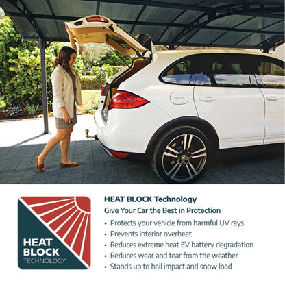 Palram - Canopia | Arcadia Alpine RV Carport 12x21x11.5 ft - HG9126