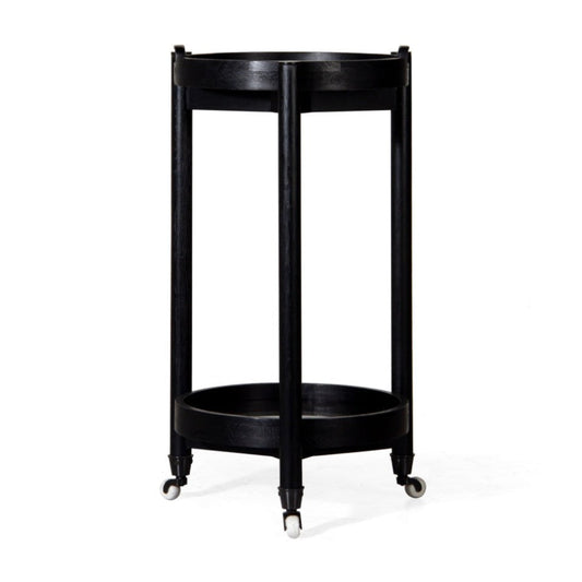 Union Home Trio Round Bar Cart - Charcoal  - DIN00236