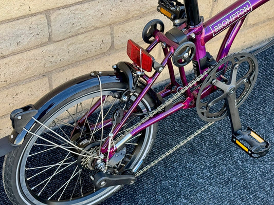 Brompton C Line High-HB Amethyst Lacquer "Mini-Marred"