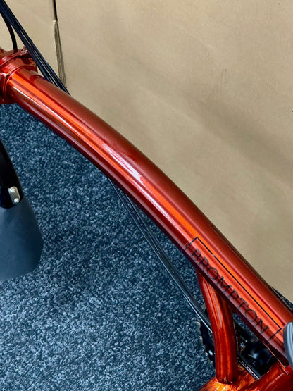 Brompton Pre-Owned Superlight High-HB 6-Speed Flame Lacquer