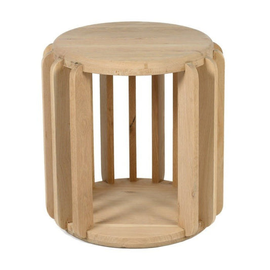 Union Home Gear Side Table – Natural -  LVR00388