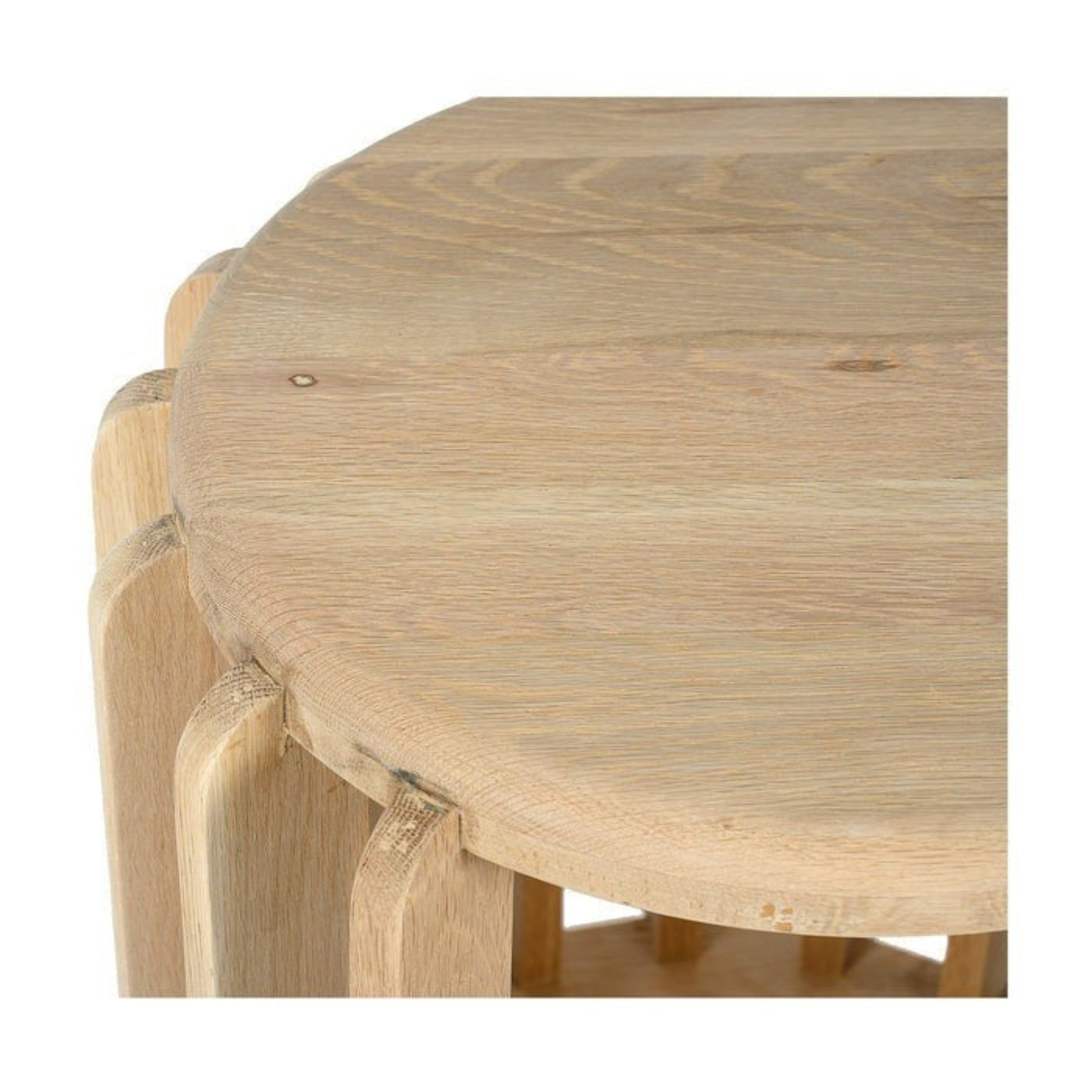 Union Home Gear Side Table – Natural -  LVR00388