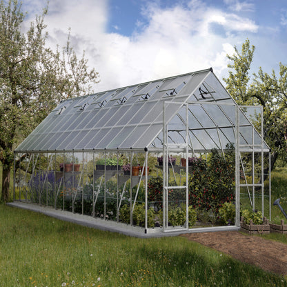 Palram - Canopia | Balance Greenhouse Kit With Clear 0.8mm Polycarbonate Glazing - HG6108G