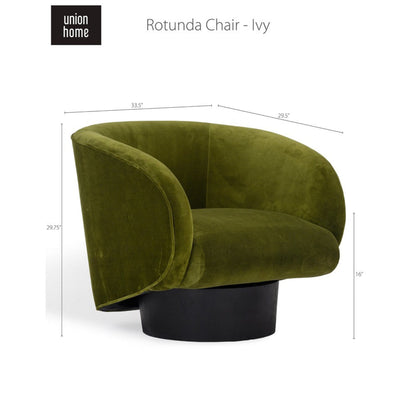 Union Home Rotunda Chair - Ivy -  DIN00123