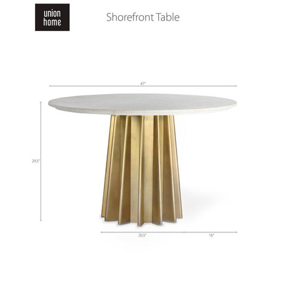 Union Home Shorefront Table -  DIN00019