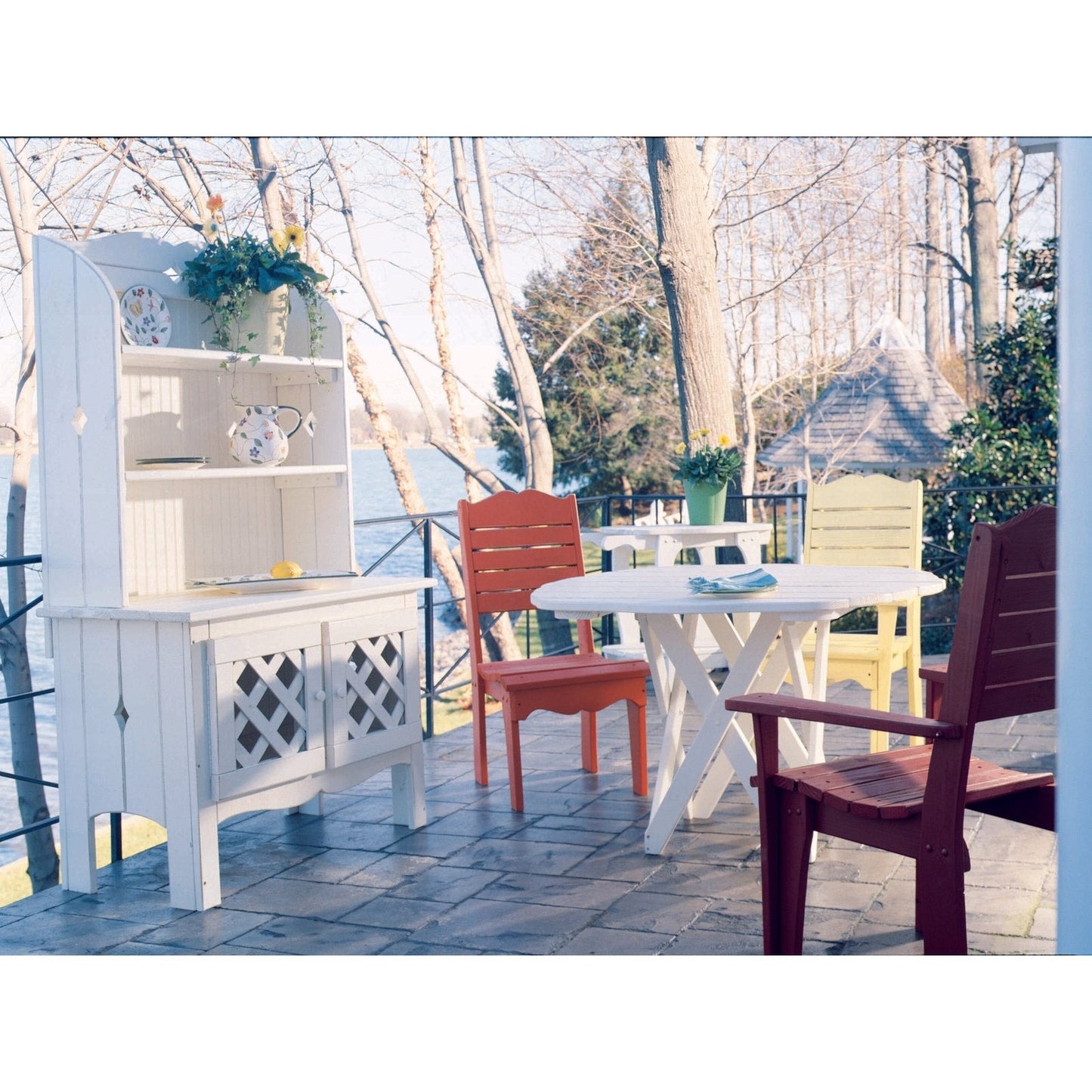 Uwharrie Chair Companion Series Wood Storage Rack -  5051