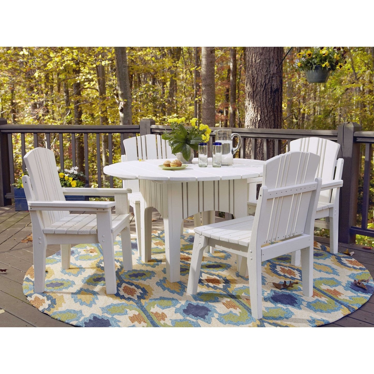 Uwharrie Chair Carolina Preserves Wood Dining Arm Chair -  C075
