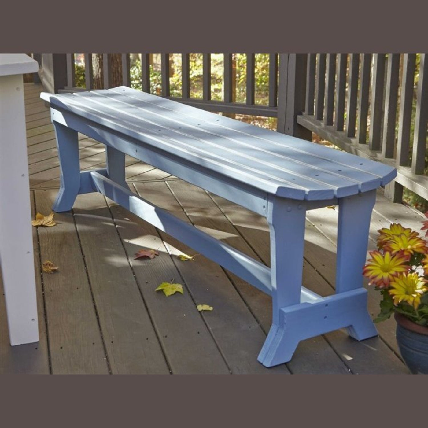 Uwharrie Chair Carolina Preserves Wood Bench  - C097, C098, or C099