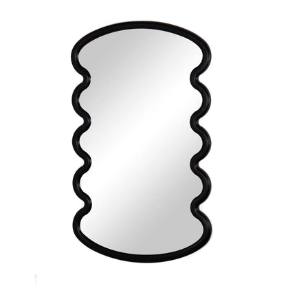 Union Home Swirl Large Mirror - Charcoal  - BDM00182