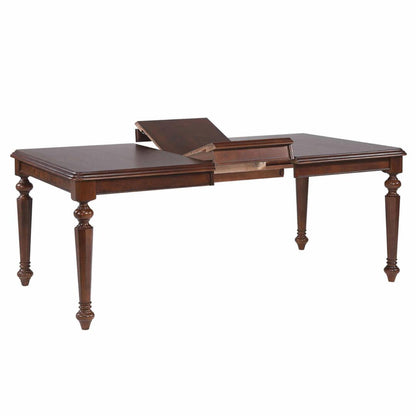 Sunset Trading Andrews 5 Piece 76" Rectangular Extendable Dining Set - DLU-ADW4276-820-CT5P