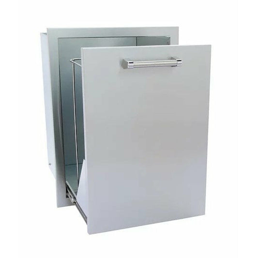 KoKoMo Outdoor Kitchen Stainless Steel Trash/Propane Pull-Out - KO-TRHD