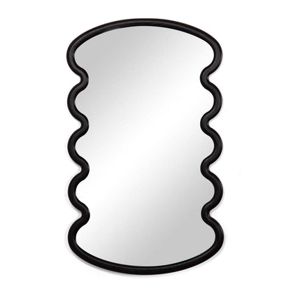 Union Home Swirl Large Mirror - Charcoal  - BDM00182