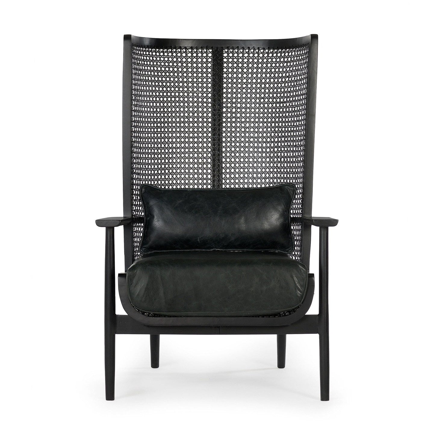 Union Home Wingman Lounge Chair - Black -  LVR00206