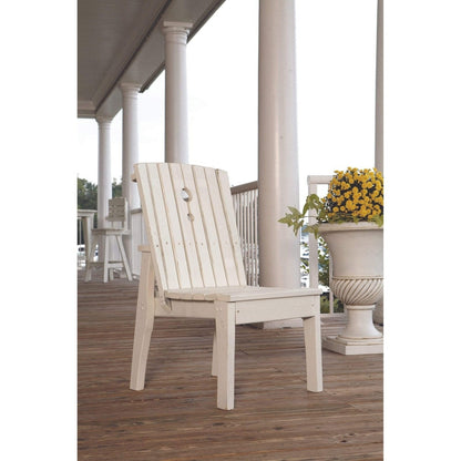 Uwharrie Chair Behren Wood Adirondack Dining Side Chair  - B096