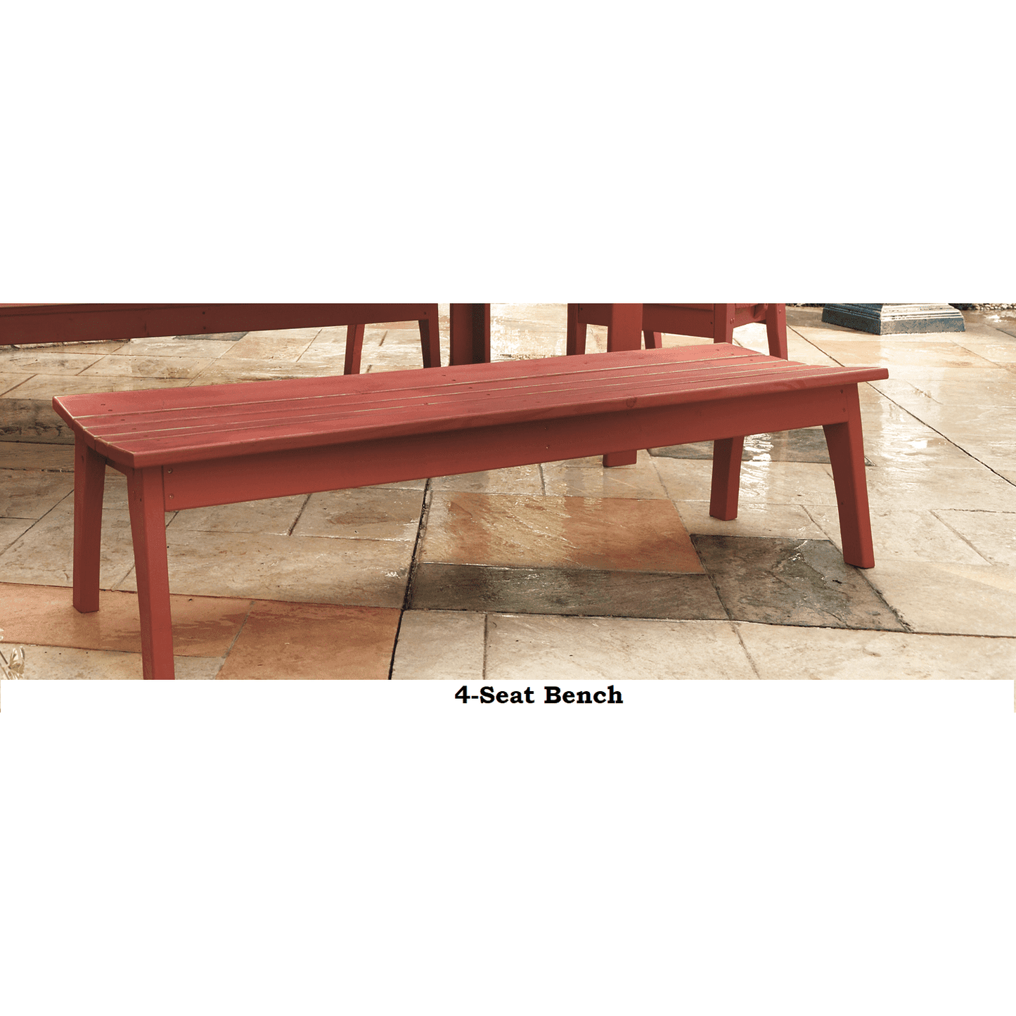 Uwharrie Chair’s Outdoor Behrens Bench -  B097, B098, or B099