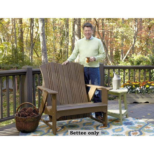 Uwharrie Chair Carolina Preserves Wood Settee  - C051
