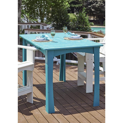 Uwharrie Chair’s Outdoor Companion Long Bar Table -  5091