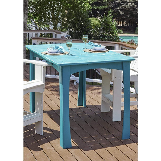 Uwharrie Chair’s Outdoor Companion Long Bar Table -  5091