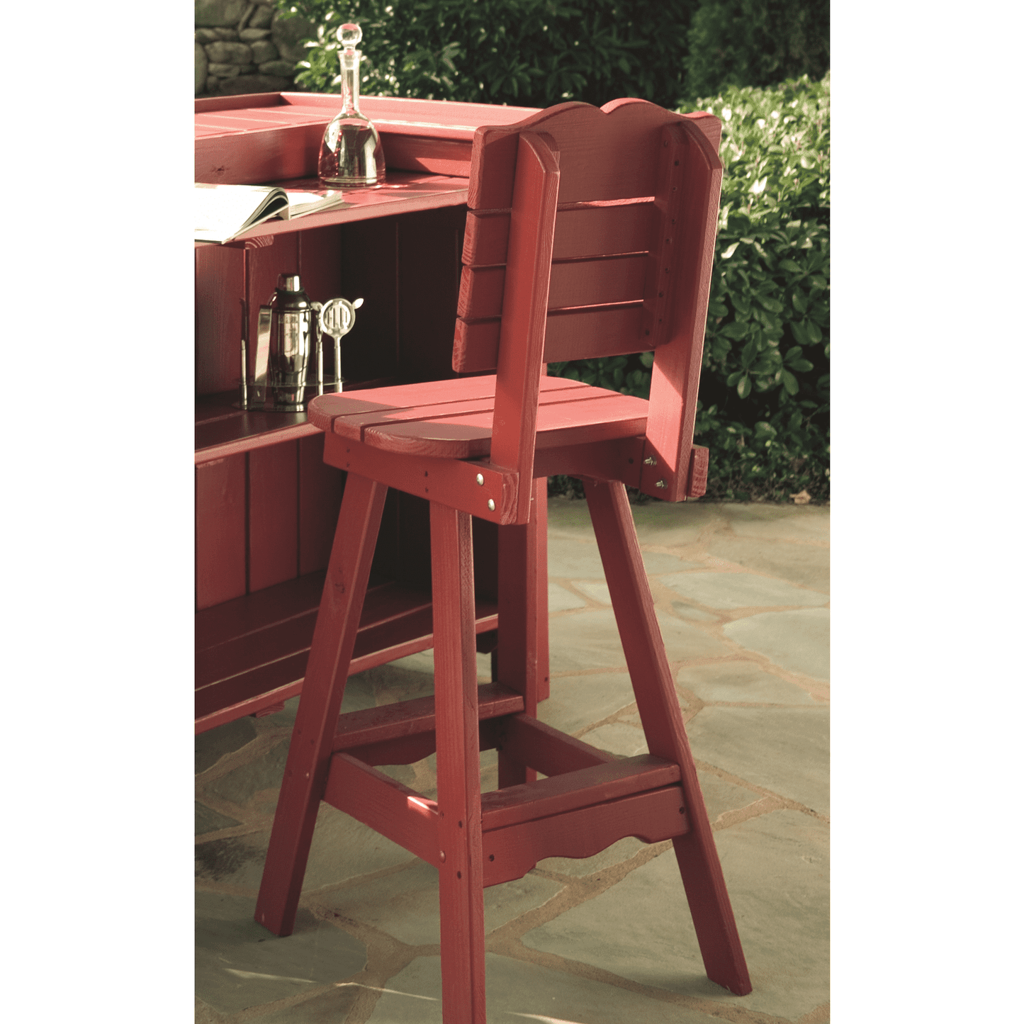 Uwharrie Chair Companion Series Wood Side Bar Stool -  5062