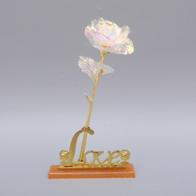 Foil Plated Rose Gold Creative Gift