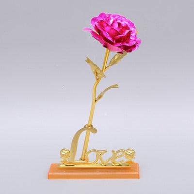 Foil Plated Rose Gold Creative Gift