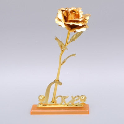 Foil Plated Rose Gold Creative Gift