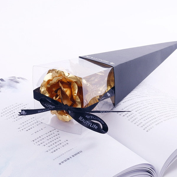 Foil Plated Rose Gold Creative Gift