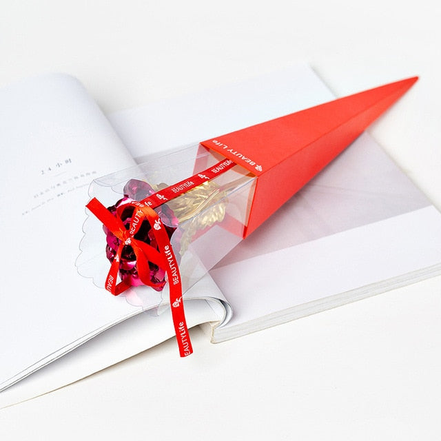 Foil Plated Rose Gold Creative Gift