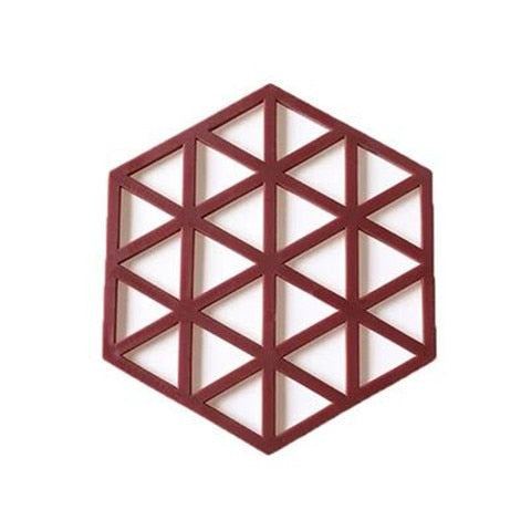 Silicone Tableware Insulation Hexagon Mat