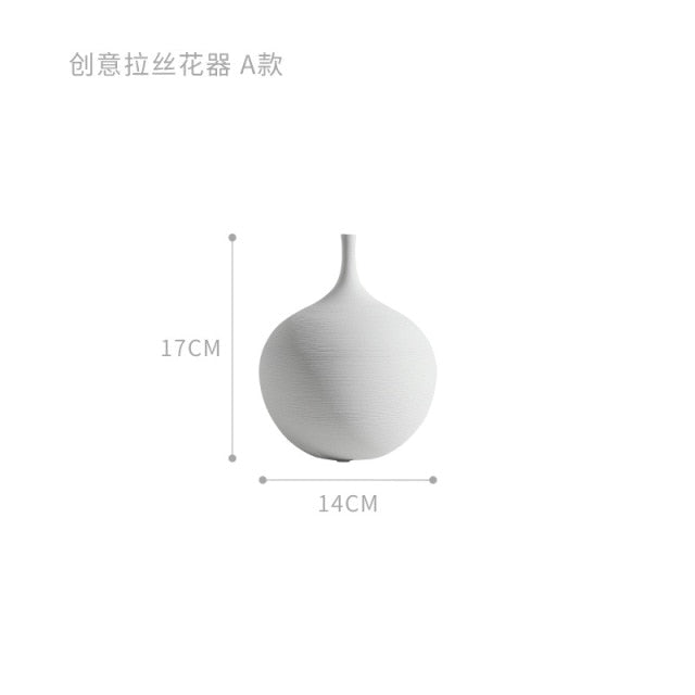 Modern Minimalist Handmade Ceramic Vase